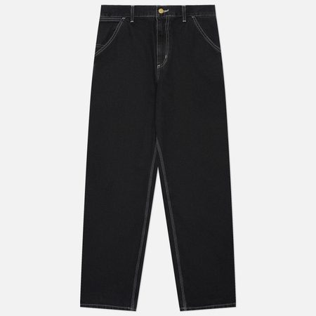Мужские джинсы Carhartt WIP Simple Norco Denim 11.25 Oz, цвет чёрный