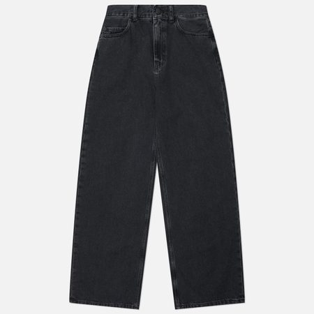 Женские джинсы Carhartt WIP W' Jane Fairfield Denim 11 Oz, цвет чёрный