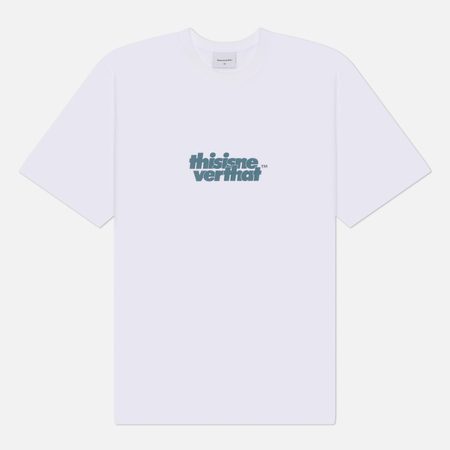 Мужская футболка thisisneverthat OL-Logo, цвет белый