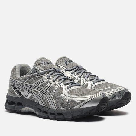 Мужские кроссовки ASICS Gel-Kayano 20, цвет серебряный