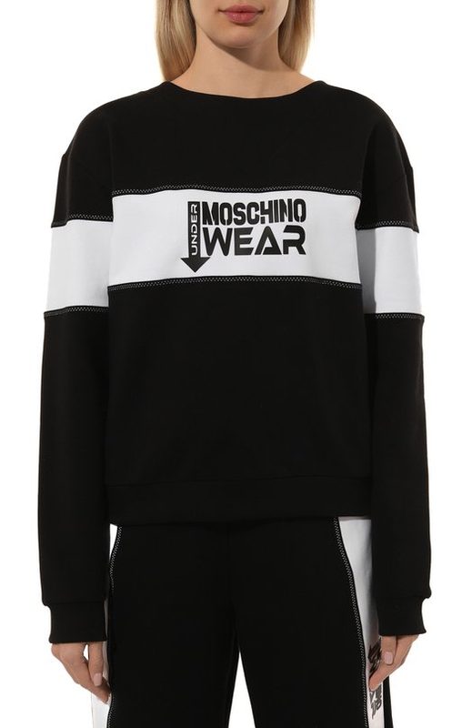 Хлопковый свитшот Moschino 3