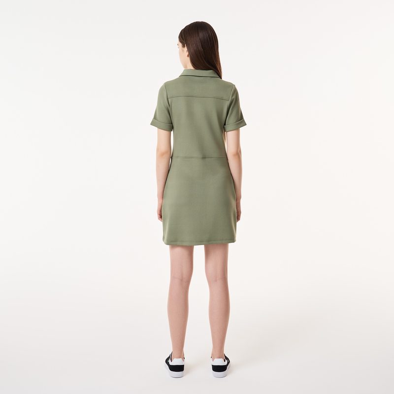 Платье Lacoste на молнии с воротником поло 2