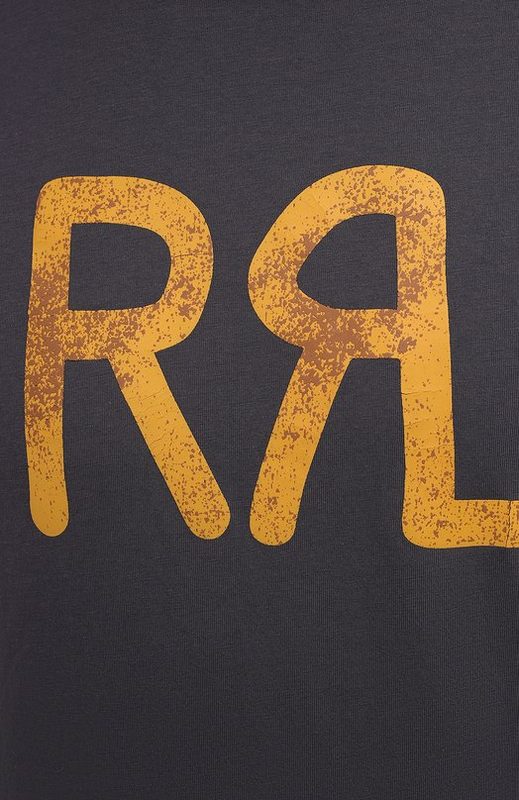 Хлопковая футболка RRL 5