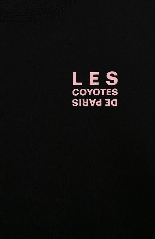 Хлопковая футболка Les Coyotes de Paris 3