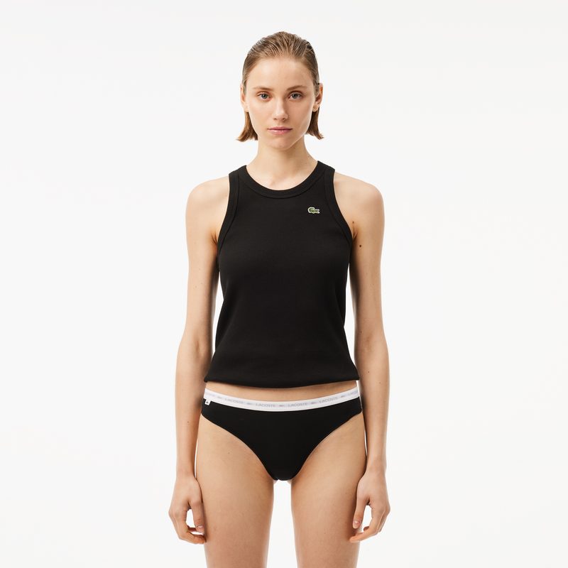 Женские трусы Lacoste из эластичного хлопка (3шт.)