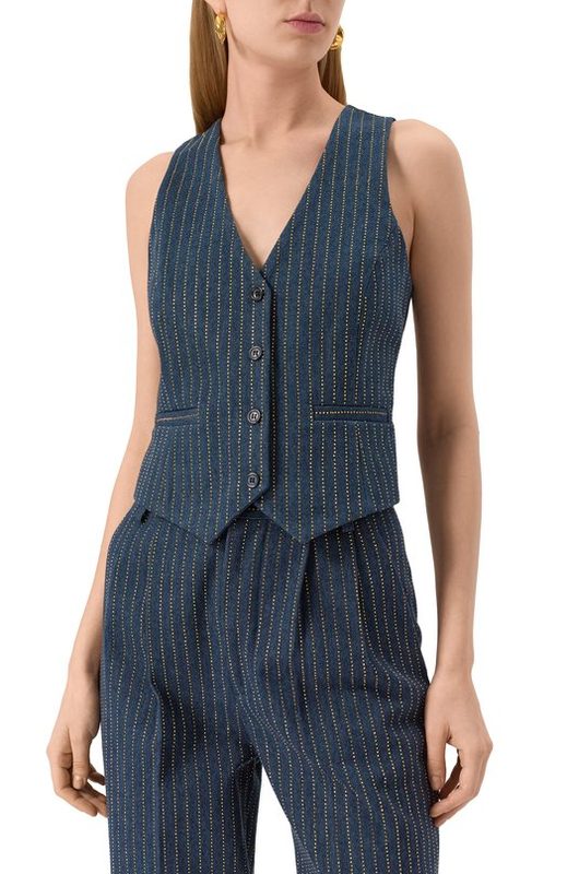 Джинсовый жилет Forte Dei Marmi Couture 3