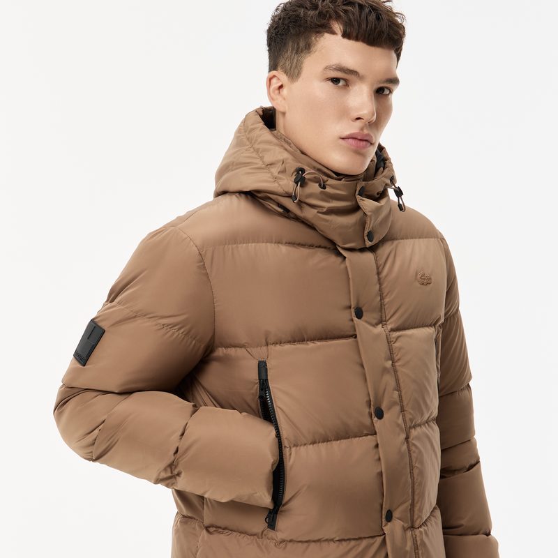 Мужская утеплённая куртка-парка Lacoste L!VE 3