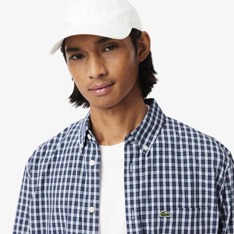Мужская рубашка Lacoste стандартного кроя в клетку 3