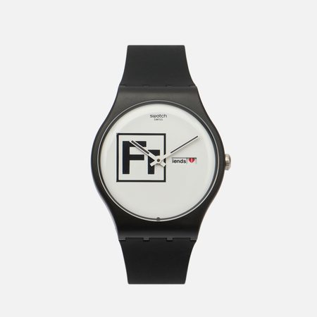 Наручные часы Swatch Fritz, цвет чёрный