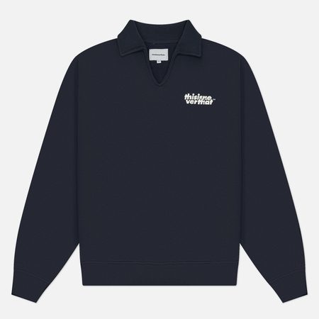 Мужская толстовка thisisneverthat Open Collar, цвет синий