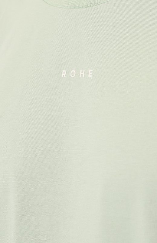Хлопковая футболка Rohe 5