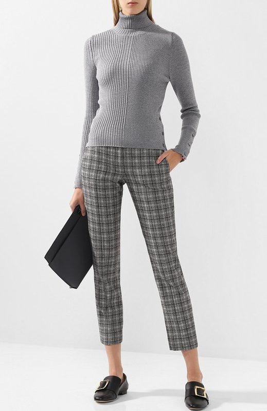 Однотонная шерстяная водолазка Thom Browne 2