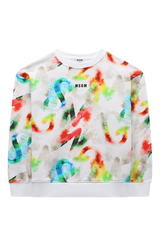 Хлопковый свитшот MSGM kids