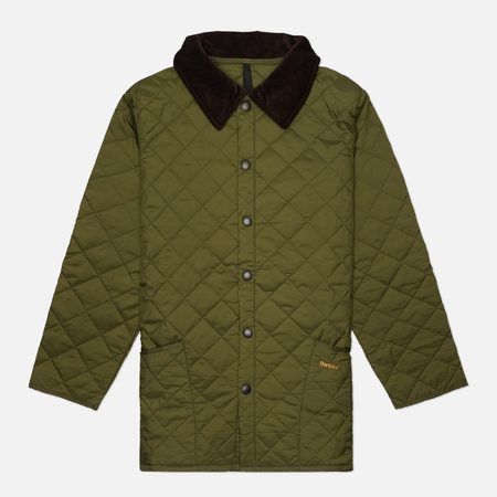 Мужская стеганая куртка Barbour Liddesdale Quilted, цвет оливковый