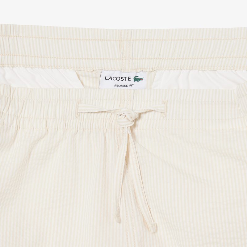Мужские хлопковые шорты Lacoste из сирсакера 5
