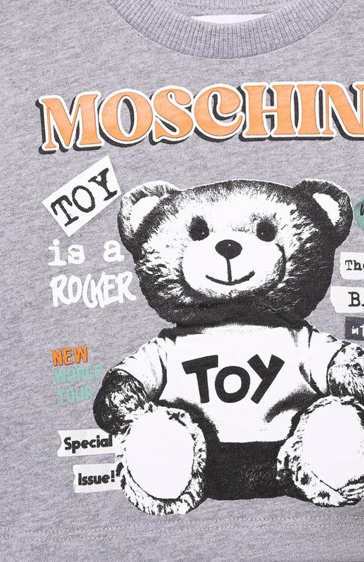 Укороченный лонгслив Moschino 3
