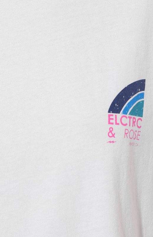 Хлопковая футболка Electric and Rose 5