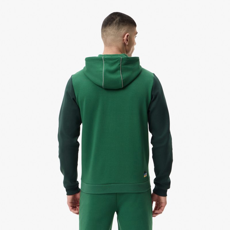 Мужской хлопковый свитшот Lacoste приталенного кроя 2