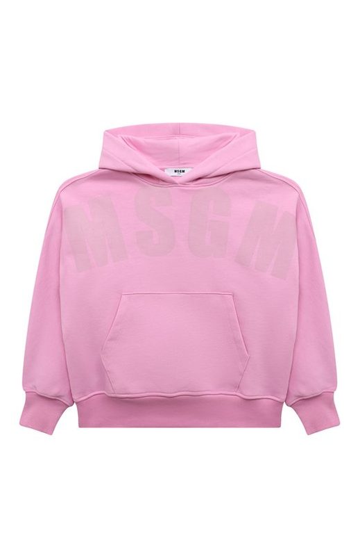 Хлопковое худи MSGM kids
