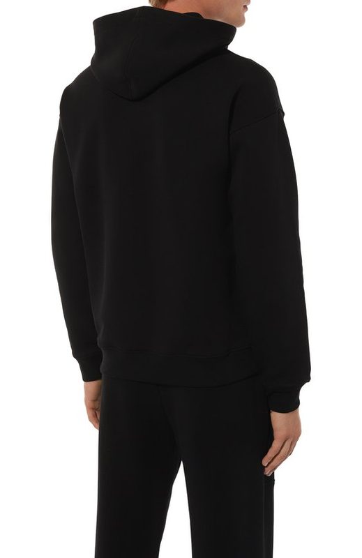 Хлопковое худи Moschino 4
