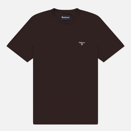 Мужская футболка Barbour Essential Sports, цвет коричневый