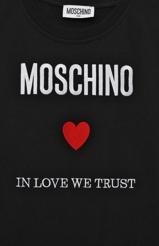 Хлопковое платье Moschino 3