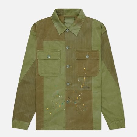 Мужская рубашка Liberaiders Patchwork BDU, цвет оливковый