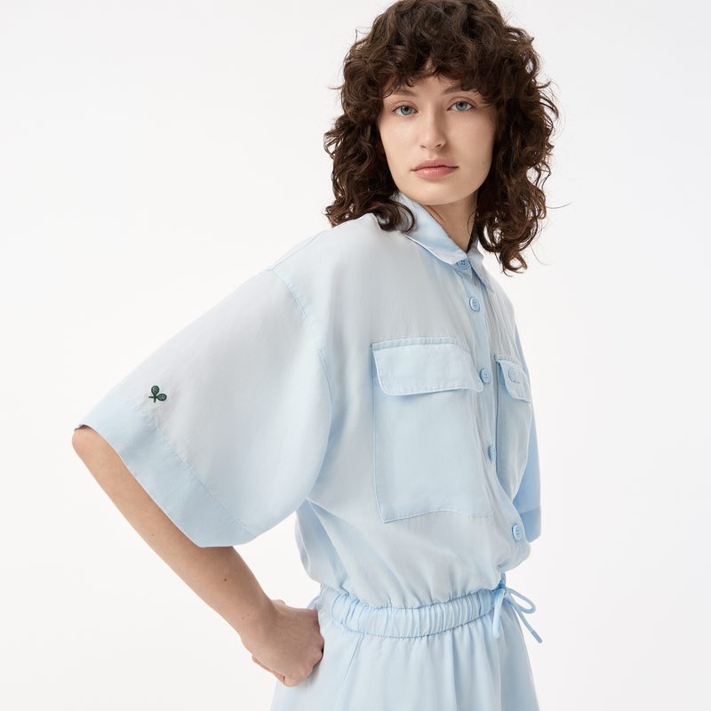 Женское платье Lacoste из эластичного хлопка 4