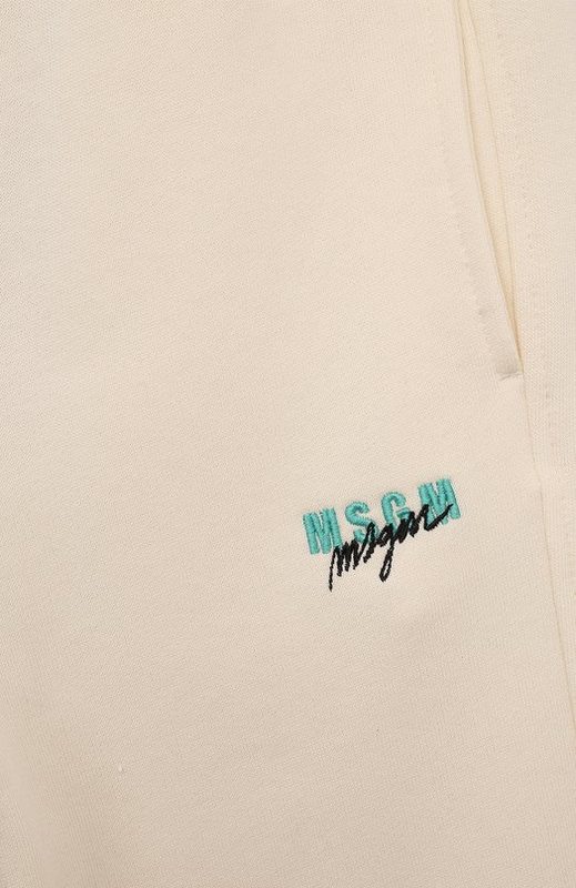 Хлопковые брюки MSGM kids 3