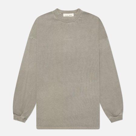 Мужской лонгслив Fear of God ESSENTIALS Signature 90's, цвет бежевый