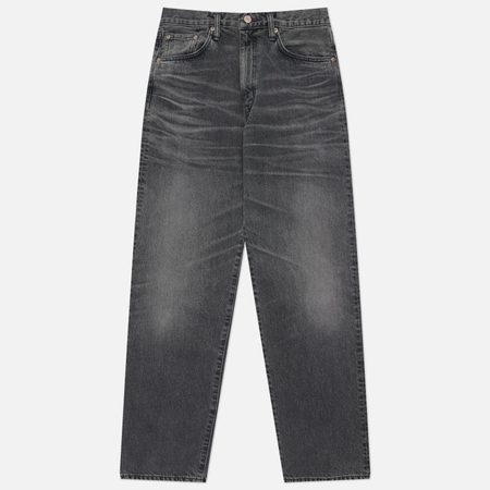 Мужские джинсы Edwin Loose Fit Kaihara Right Hand Black Denim 13 Oz, цвет серый