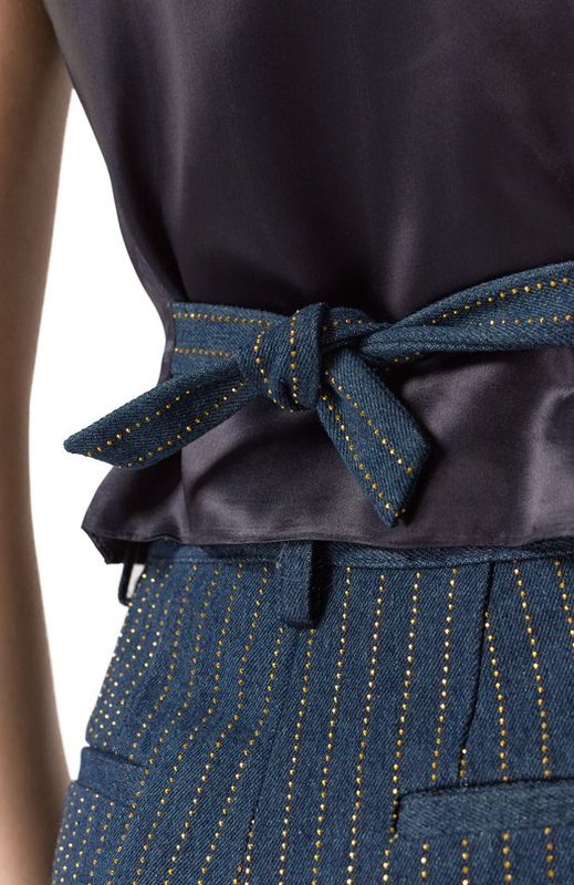 Джинсовый жилет Forte Dei Marmi Couture 5