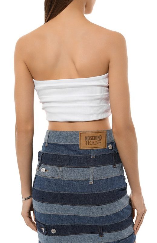 Топ из вискозы M05CH1NO Jeans 4