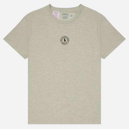 Мужская футболка Polo Ralph Lauren Cookie Lounge Sleep Crew, цвет серый