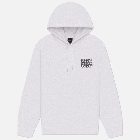 Мужская толстовка HUF Hand Stacked Hoodie, цвет серый