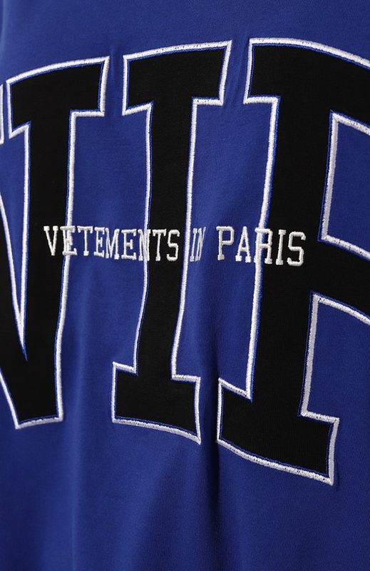 Хлопковая футболка VETEMENTS 5
