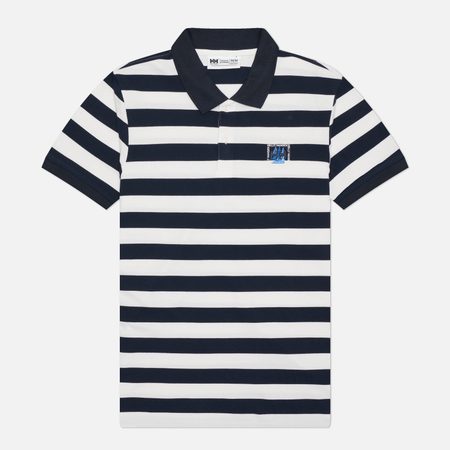 Мужское поло Helly Hansen Toulon Graphic, цвет синий