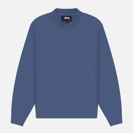 Мужской свитер Stussy Surfman Mock, цвет синий