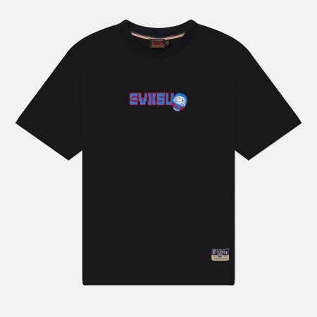 Мужская футболка Evisu Heritage Japanese Toys Printed, цвет чёрный