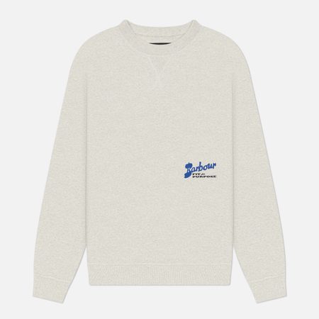 Мужская толстовка Barbour Blythe Crew Neck, цвет серый