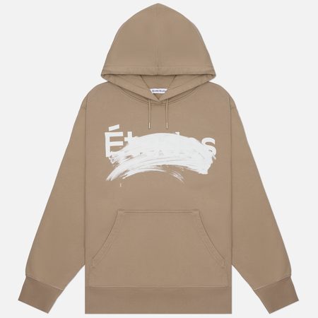 Мужская толстовка Etudes Studio Relax Smudged Hoodie, цвет бежевый