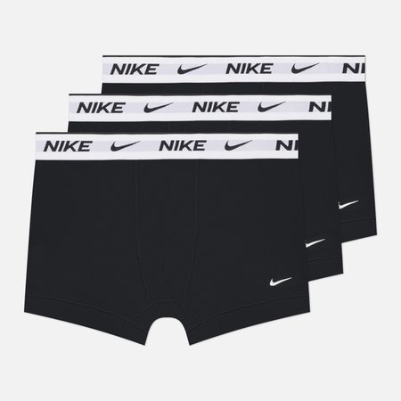 Комплект мужских трусов Nike Underwear Trunk 3-Pack, цвет чёрный
