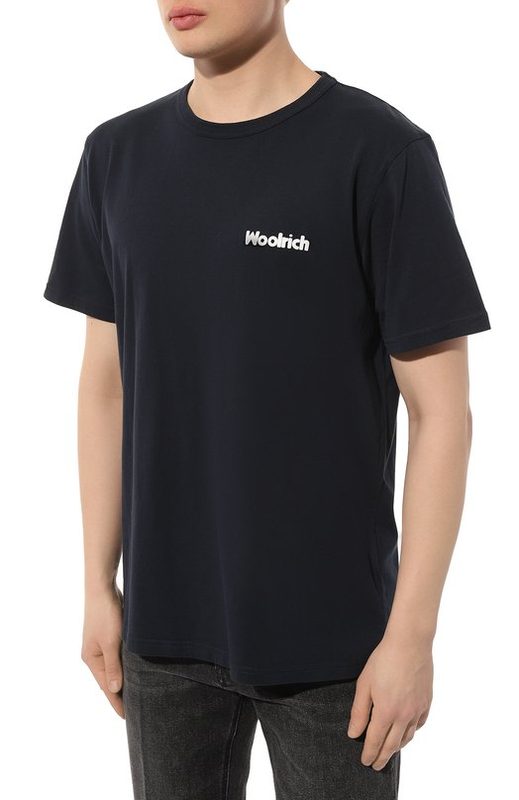 Хлопковая футболка Woolrich 3