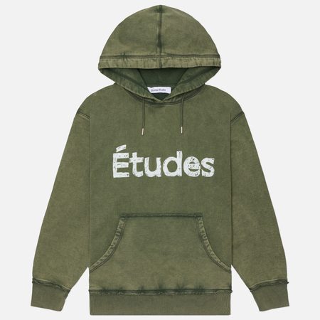 Мужская толстовка Etudes Studio Relax Hoodie Etudes, цвет зелёный