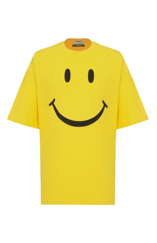 Хлопковая футболка Moschino