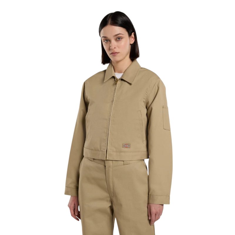 LINED EISENHOWER CROP W REC