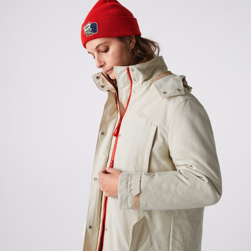 Женская парка Lacoste с утеплённой подкладкой 4
