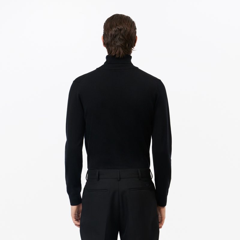 Мужская водолазка Lacoste из мериносовой шерсти 2