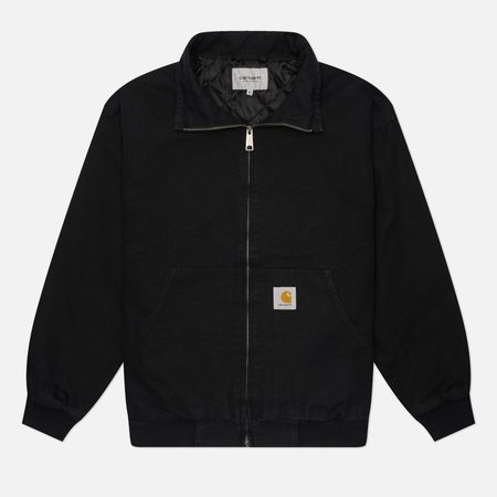 Мужская куртка ветровка Carhartt WIP Ravon, цвет чёрный