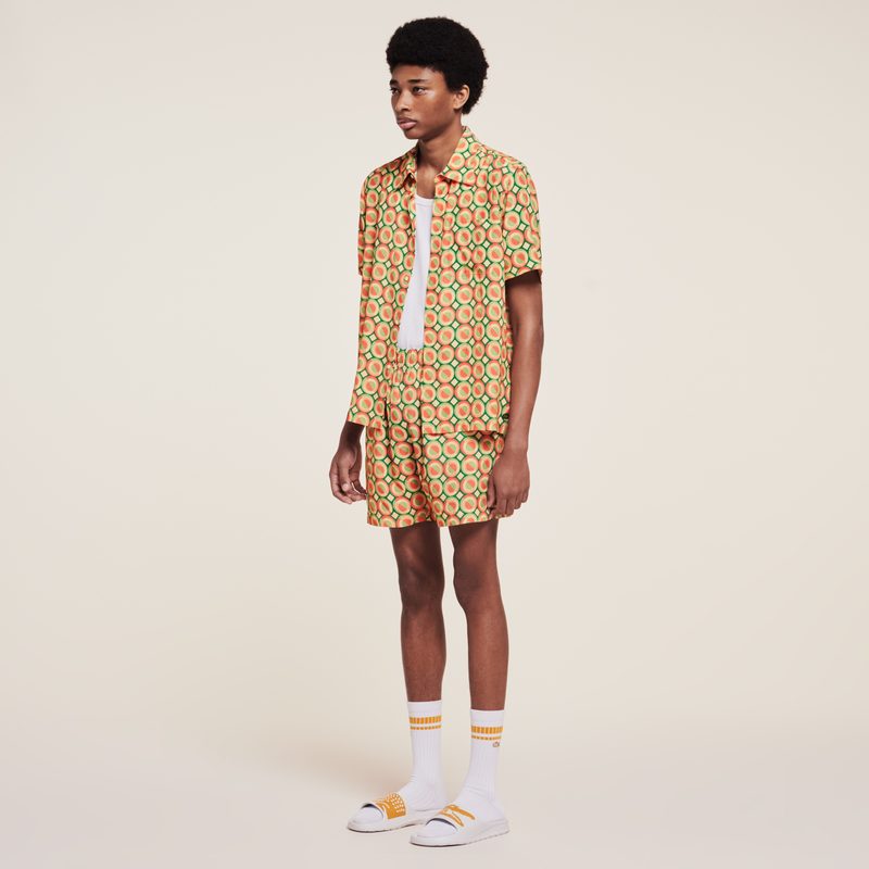 Мужские шорты с контрастными полосками Lacoste x Ricky Regal 3